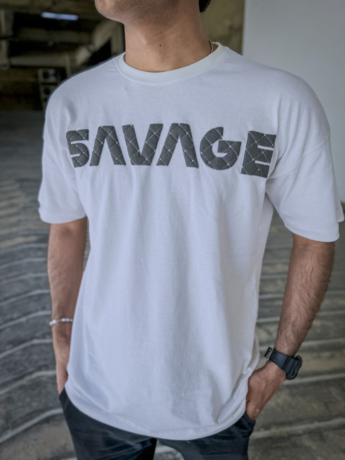 SAVAGE OVERSIZED T-SHIRT MENS