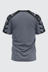 GRAY TRI-ANGLE SUBLIMATED DRI-FIT T-SHIRT