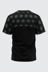 BLACK TEXTURED SUBLIMATED DRI-FIT T-SHIRT