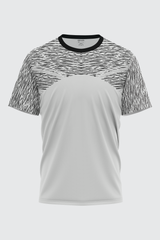 BLACK & GRAY TEXTURED SUBLIMATED DRI-FIT T-SHIRT