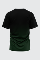 BLACK & GREEN GRADIENT SUBLIMATED DRI-FIT T-SHIRT