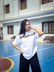 SAVAGE OVERSIZED T-SHIRT WOMENS