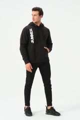 BLACK SUMMER HOODIE FOR MENS