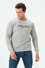 HEATHER GREY THE FUNK SWEATSHIRT FOR MENS