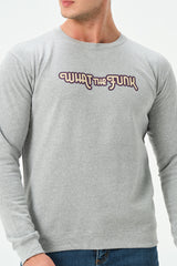 HEATHER GREY THE FUNK SWEATSHIRT FOR MENS