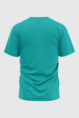 PERSIAN GREEN BASIC CREW NECK T-SHIRT