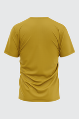 MUSTARD BASIC CREW NECK T-SHIRT