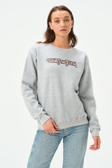 HEATHER GREY THE FUNK SWEATSHIRT FOR WOMENS