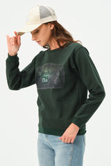 DARK GREEN BREAKING BAD SWEATSHIRT FOR WOMENS