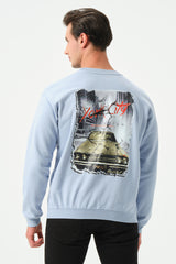 SKY BLUE MANHATTAN SWEATSHIRT FOR MENS