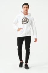 WHITE AVENGER HOODIE FOR MENS