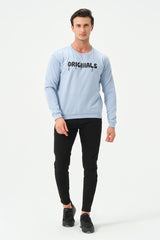 SKY BLUE ORIGINALS SWEATSHIRT FOR MENS