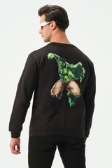 BLACK HULK SWEATSHIRT FOR MENS