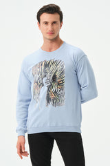 SKYBLUE BILLABONG SWEATSHIRT FOR MENS