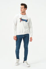 WHITE XTREME SWEATSHIRT FOR MENS