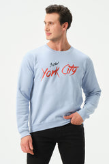 SKY BLUE MANHATTAN SWEATSHIRT FOR MENS