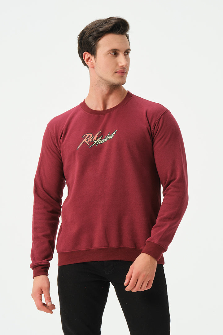 MAROON ROCK ACCIDENT SWEATSHIRT FOR MENS