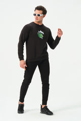 BLACK HULK SWEATSHIRT FOR MENS