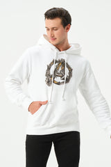 WHITE AVENGER HOODIE FOR MENS