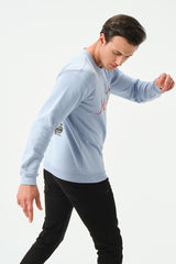 SKY BLUE MANHATTAN SWEATSHIRT FOR MENS