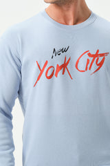 SKY BLUE MANHATTAN SWEATSHIRT FOR MENS