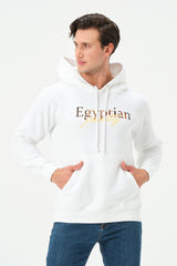 WHITE EGYPTIAN PARTY HOODIE FOR MENS