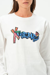 WHITE XTREME SWEATSHIRT FOR WOMENS