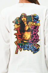 WHITE XTREME SWEATSHIRT FOR WOMENS